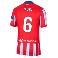 Muški Nogometni Dres Atletico Madrid Koke #6 Domaci 2024-25 Kratak Rukav